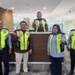 Keterangan foto : Kakanwil R. Andika Dwi Prasetya bersama Kepala Divisi Keimigrasian Yayan Indriana dan Kepala Kantor Imigrasi Kelas I TPI Cirebon Nur Raisha Pujiastuti, (Rabu, 12/7/2023) 