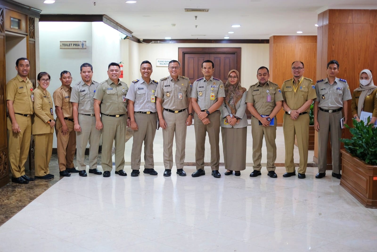 BPN Jakpus Bareng Walikota Bahas Sertifikat dan PTSL I Teras Media