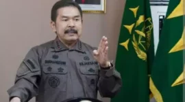 Keterangan foto : Jaksa Agung ST Burhanuddin sempat dikabarkan mengundurkan diri menjelang pengumuman reshuffle kabinet oleh Presiden Jokowi pada Senin (17/7/2023).