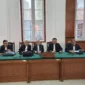 Keterangan foto : Kasus dugaan tindak pidana korupsi penggunaan dana PDAM Kota Makassar untuk pembayaran tantiem dan bonus / jasa produksi 2017-2019 dengan terdakwa Haris Yasin Limpo, Selasa (4/7/2023)