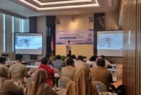 Keterangan foto : Workshop Pendampingan Penilaian Kepatuhan Penyelenggaraan Pelayanan Publik Tahun 2023 di wilayah kerja Ombudsman RI Perwakilan Jakarta Raya, Senin (3/7/2023).