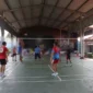 Keterangan foto : Warga Binaan Lapas Cirebon Latihan Bola Voli, (Selasa, 4/7/2023) 