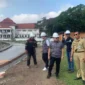 Keterangan foto : Tim Pengamanan Pembangunan Strategis (PPS) Kejaksaan Negeri Kota Malang melaksanakan peninjauan lapangan pada 4 Pembangunan Strategis Daerah Kota Malang tahun anggaran 2023, Selasa (5/7/2023)