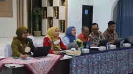 Keterangan foto : Tim Monitoring Dan Evaluasi ZI Inspektorat Jenderal Kementerian Hukum dan HAM Jawa Barat, (Rabu, 5/7/2023) 