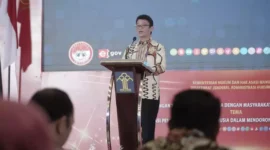 Keterangan Poto: Ditjen AHU Kementerian Hukum dan HAM telah melakukan pembahasan terkait Jaminan benda bergerak untuk memperluas rezim penjaminan.