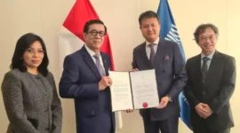 Keterangan foto : Menteri Hukum dan HAM Yassona Laoly, (Jum'at, 7/7/2023) 