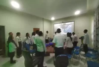 Keterangan foto : Balai Pemasyarakatan kelas II Subang Ikuti Kegiatan Kuliah Umum Kemenkumham Secara zoom, (Rabu, 12/7/2023)