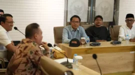 Keterangan foto : Barisan Rakyat (BARAK) 08 diterima oleh Sufmi Dasco Ahmad selaku Ketua DPP Gerindra di Gedung DPR, Senayan, Jakarta, Selasa (12/7/2023)