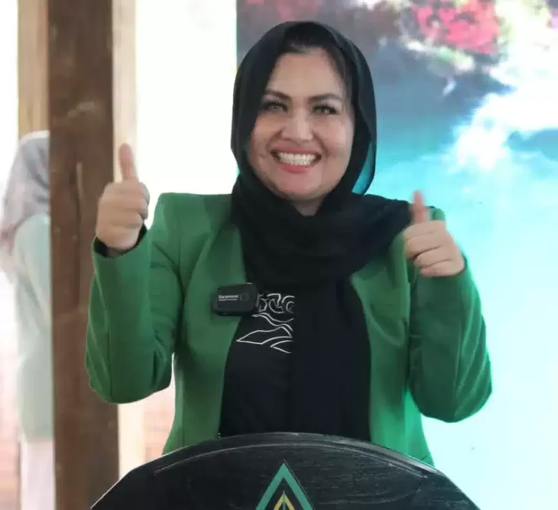 Keterangan foto : Menurut Teh Camel, zonasi adalah salah satu upaya pemerintah dalam meratakan infrastruktur pendidikan di Indonesia, Selasa (18/7/2023)