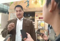 Keterangan foto : Menteri Pemuda dan Olahraga Dito Ariotedjo coba mengklarifikasi asal-usul harta yang disebut berasal dari hadiah dalam Laporan Harta Kekayaan Penyelenggara Negara (LHKPN), Selasa (18/7/2023)