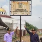 Keterangan foto : Kuasa hukum ahli waris Djalisman, Raden Adnan dalam keterangannya, Selasa, menjelaskan lahan eks Pasar Kragilan yang terletak di Jalan Raya Serang-Jakarta RT 01 RW 03 Desa Kragilan