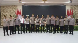 Keterangan foto : Serah Terima Jabatan Kapolres Lebak AKBP Suyono SIK, (Kamis, 20/7/2023) 