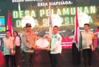 Keterangan foto : Badan Nasional Penanggulangan Terorisme (BNPT) menyatakan bahwa Desa Pelamunan di Kabupaten Serang, Jumat (21/7/2023)