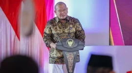 Keterangan foto : Ketua Dewan Perwakilan Daerah Republik Indonesia AA LaNyalla Mahmud Mattaliti, (Jum'at, 21/7/2023) 