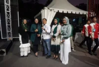 Keterangan foto : Minggu petang tanggal 23 Juli 2023 Hj.Camellia Panduwinata SE., M.Ikom atau yang akrab disapa Camel Petir turut memeriahkan puncak acara tasyakuran Hari Lahir (Harlah) Partai Kebangkitan Bangsa (PKB) ke-25 tahun dan 1 abad NU di Stadion Manahan Solo, Senin (24/7/2023)