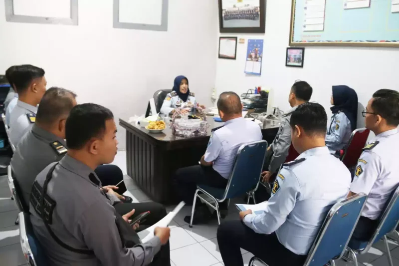 Keterangan foto : Lapas Cirebon Laksanakan Rapat Koordinasi, (Rabu,26/7/2023) 