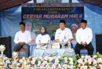 Keterangan foto : Bupati Lebak Hadiri 1 Muharram 1445 Hijriyah di Bayah, (Rabu, 26/7/2023)