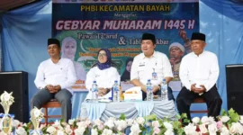 Keterangan foto : Bupati Lebak Hadiri 1 Muharram 1445 Hijriyah di Bayah, (Rabu, 26/7/2023) 