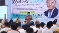 Muhammad Rizal DPR RI Sosialisasi Germas di Kelapa Dua Kabupaten Tangerang I Teras Media