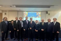 Keterangan foto : Menteri Hukum dan HAM Yassona laoly Bicara Soal Human Dignity di Oxford, (Kamis, 27/7/2023)