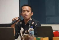 Keterangan Poto: Ghufron Mabruri Peneliti Imparsial Jakarta 28 Juli 2023.