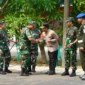 Keterangan foto : Danrem 0604/MY Apresiasi Pengamanan Satgas VVIP Terkait Kunjungan Wakil Presiden K.H Ma'ruf Amin, (Minggu, 30/7/2023) 