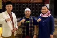 Keterangan foto : Silaturahmi Presiden PPMI Mesir Rahmat Iqbal dengan Ketua Umum GN Indonesia Juara di Madinah Al Munawwaroh, Minggu (30/7/2023)