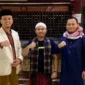 Keterangan foto : Silaturahmi Presiden PPMI Mesir Rahmat Iqbal dengan Ketua Umum GN Indonesia Juara di Madinah Al Munawwaroh, Minggu (30/7/2023)