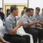 Keterangan foto : Kepala Lapas Cirebon Kadiyono hadiri kunjungan kerja staf khusus menteri Hukum dan HAM bagian keamanan dan intelijen, (Senin, 31/7/2023) 