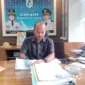 Keterangan poto : Kepala Dinas PUPR Kab Lebak, Irva Suyatupika, ST.,MT, Saat di Temuai di Ruang Kerjanya pada 10/7/2023