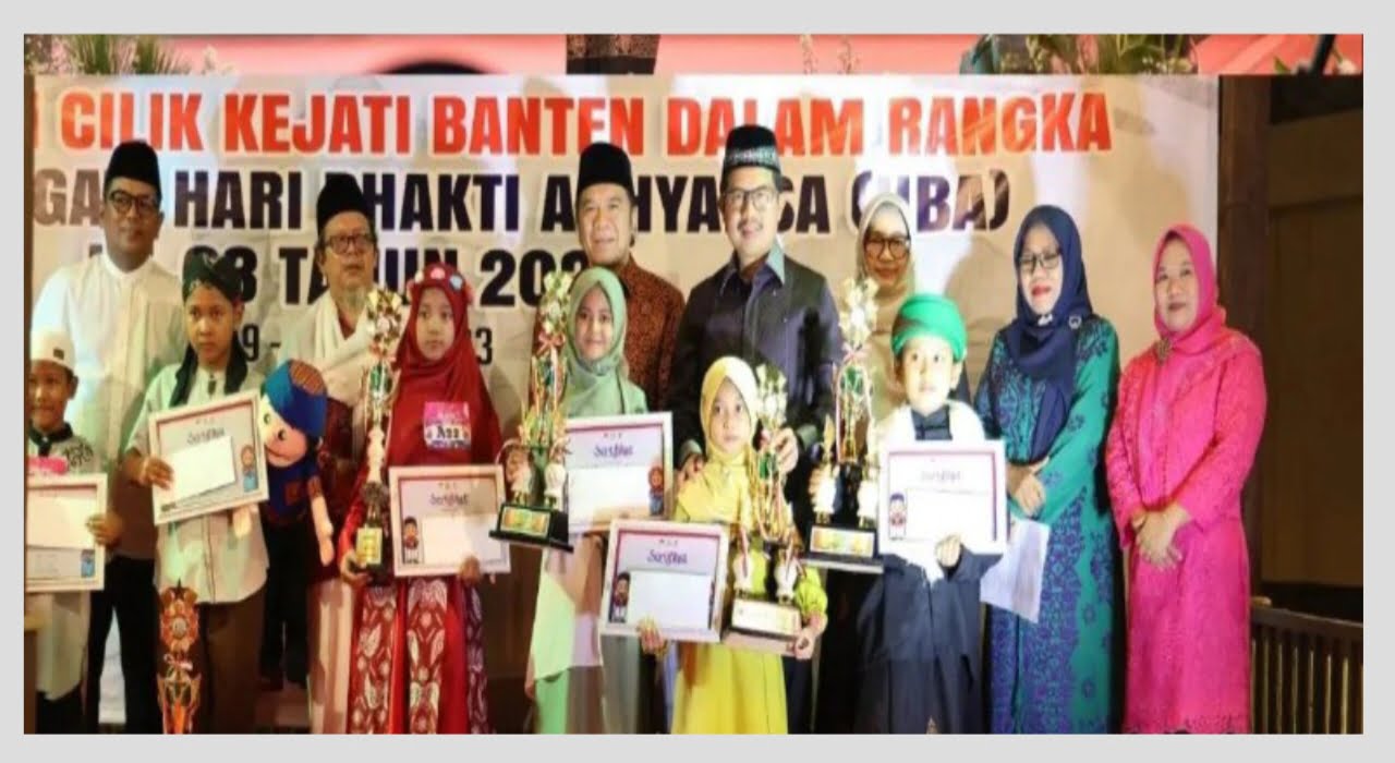 Malam Anugerah Pidacil Trophy Kejati Banten 2023 I Teras Media