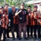 Keterangan poto : Ketua dan Anggota Ormas Pemuda Pancasila Kecamatan Cileles