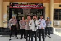 Keterangan foto : Kapolda Banten Irjen Pol Prof. Dr. Rudy Heriyanto menerima kunjungan kerja Reses Komisi III DPR RI bertempat di Aula Serbaguna Polda Banten pada Selasa (18/07)