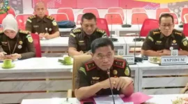 Keterangan foto : Kepala Kejaksaan Tinggi (Kajati) Bengkulu, Dr Heri Jerman, Senin (31/7/2023)