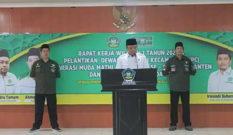 H.M.Mardiono Hadiri Kegiatan GEMA MA Banten, Ini Momentum Emas, Selangkah Lagi Indonesia Melompat Jadi Negara Maju I Teras Media