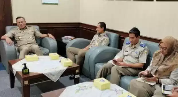 BPN Jakpus Bareng Walikota Bahas Sertifikat dan PTSL I Teras Media