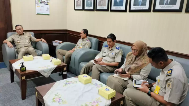 Audiensi Terkait Sertifikat Aset dan PTSL Kantor Pertanahan Kota Administrasi Jakarta Pusat Bersama Walikota Jakarta Pusat