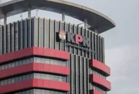 Keterangan Poto: Gedung merah putih kantor pusat Komisi pemberantasan korupsi.