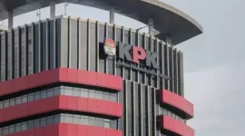 Keterangan Poto: Gedung merah putih kantor pusat Komisi pemberantasan korupsi.