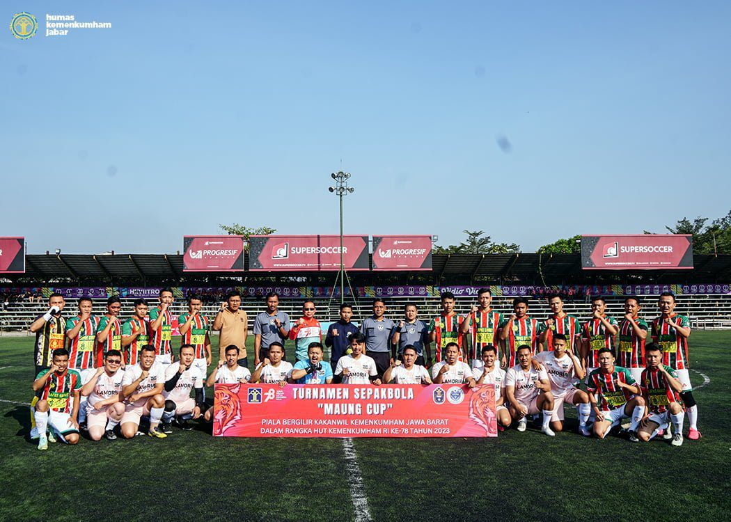 Peringati Hari Dharma Karya Dhika ke-78, Kakanwilkumham Jabar Gelar Turnamen Maung Cup I Teras Media