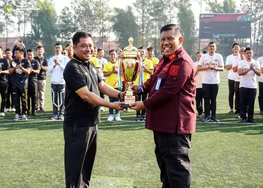 Peringati Hari Dharma Karya Dhika ke-78, Kakanwilkumham Jabar Gelar Turnamen Maung Cup I Teras Media