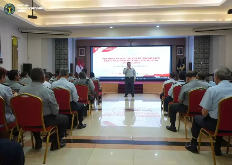 Keterangan foto : Kepala Kantor wilayah Kementerian Hukum dan HAM Jawa Barat R. Andika Dwi Prasetya, (Selasa, 1/8/2023) 
