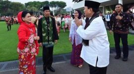 Keterangan foto : Presiden Joko Widodo dan Prabowo Subianto, Selasa (14/8/2023)