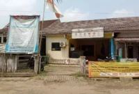 Keterangan foto : Kantor Desa Pagintungan, Jawilan Kabupaten Serang, Selasa (1/8/2023)