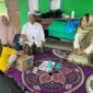 Keterangan foto : Teh Camel mengunjungi Pondok Pesantren Al - Mutmainah di Cugenang, Senin (1/8/2023)