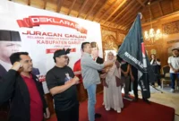 Keterangan foto : Jaringan Rakyat Untuk Ganjar (JURAGAN) kembali menggelar deklarasi dukungan terhadap Ganjar Pranowo, Senin (1/8/2023)