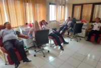 Keterangan foto : Pegawai Balai Pemasyarakatan Kelas II Subang Laksanakan Donor Darah Peringati Hari Kemenkumham Ke-78, (Rabu, 2/8/2023)