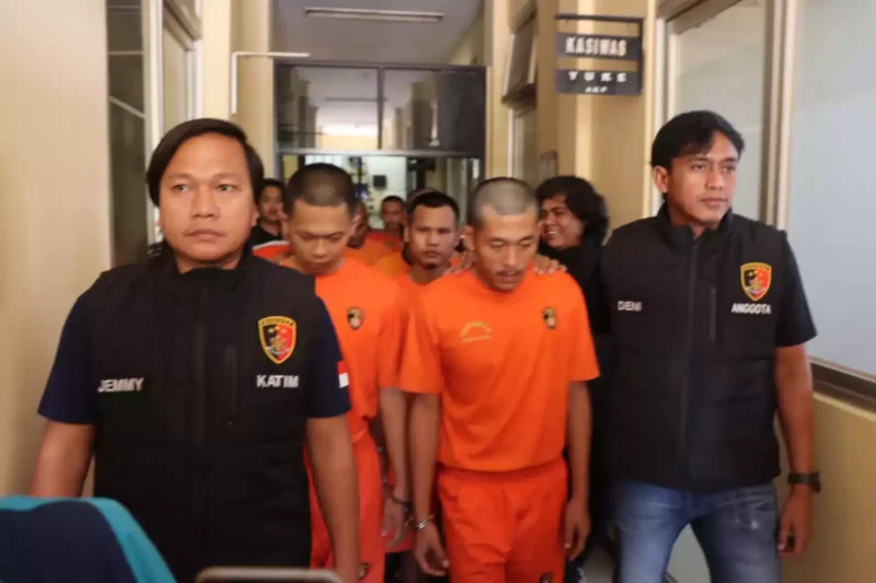 Keterangan foto : Pelaku curanmor di Lebak, Jumat (4/8/2023)