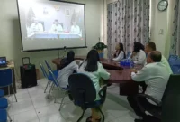 Keterangan foto : Tim Pelayanan Publik Berbasis HAM (P2HM) Bapas Subang Ikuti Rapat Koordinasi Melalui Virtual, (Rabu, 2/8/2023)