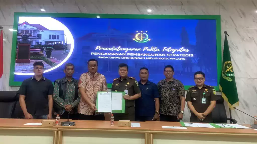 MoU Pengamanan Pembangunan Strategos Kejari Kota Malang I Teras Media